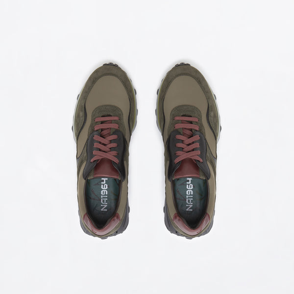 NA1964 - SNEAKER - CAMOUFLAGE BADGER